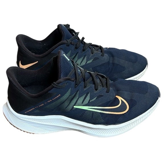 Nike Quest 3 Running Shoes Men's 10 Navy Athletic Shoes - Picture 1 of 13